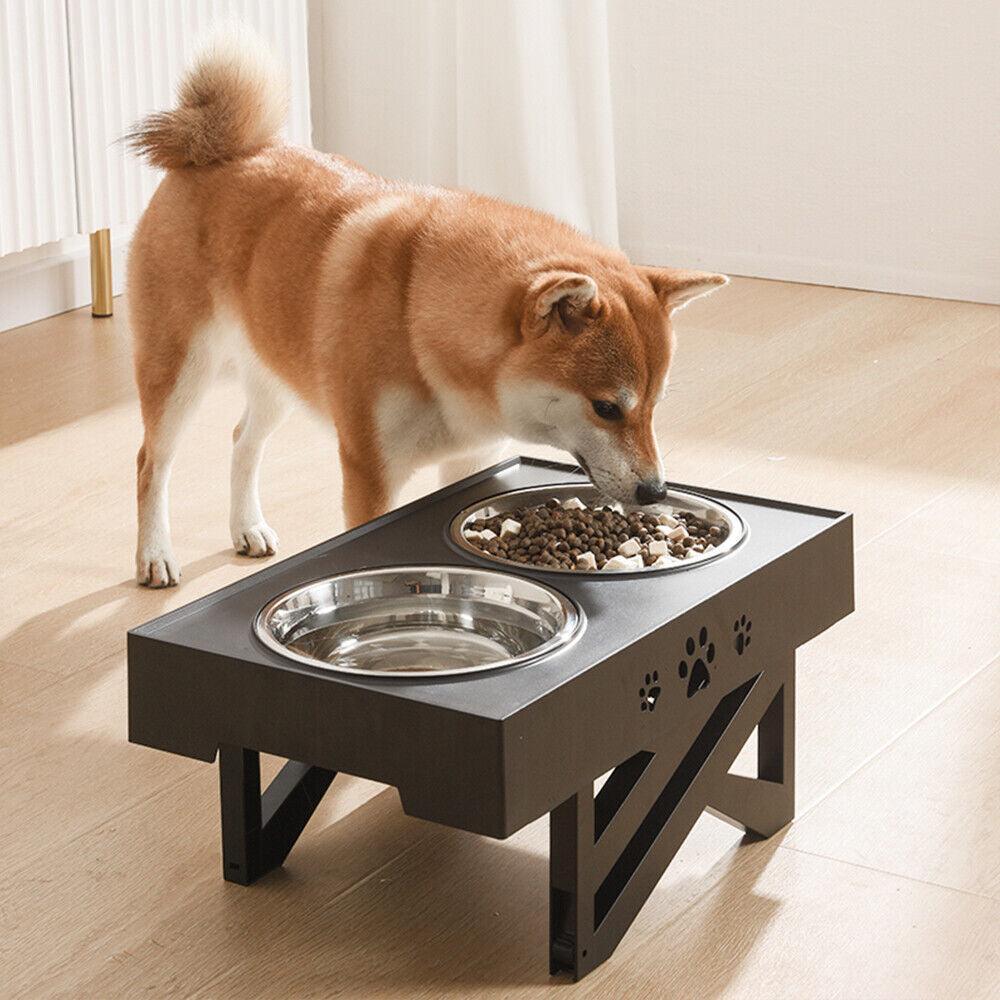 Adjustable Elevated Dog Feeder – Ergonomic Raised Pet Bowls for Small, Medium & Large DogsPet Food/Water BowlBravo Pets
