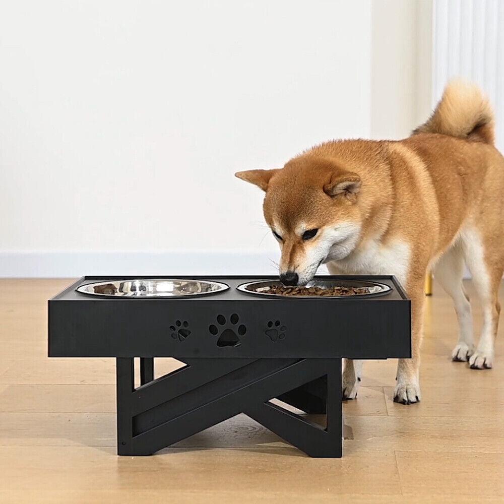 Adjustable Elevated Dog Feeder – Ergonomic Raised Pet Bowls for Small, Medium & Large DogsPet Food/Water BowlBravo Pets