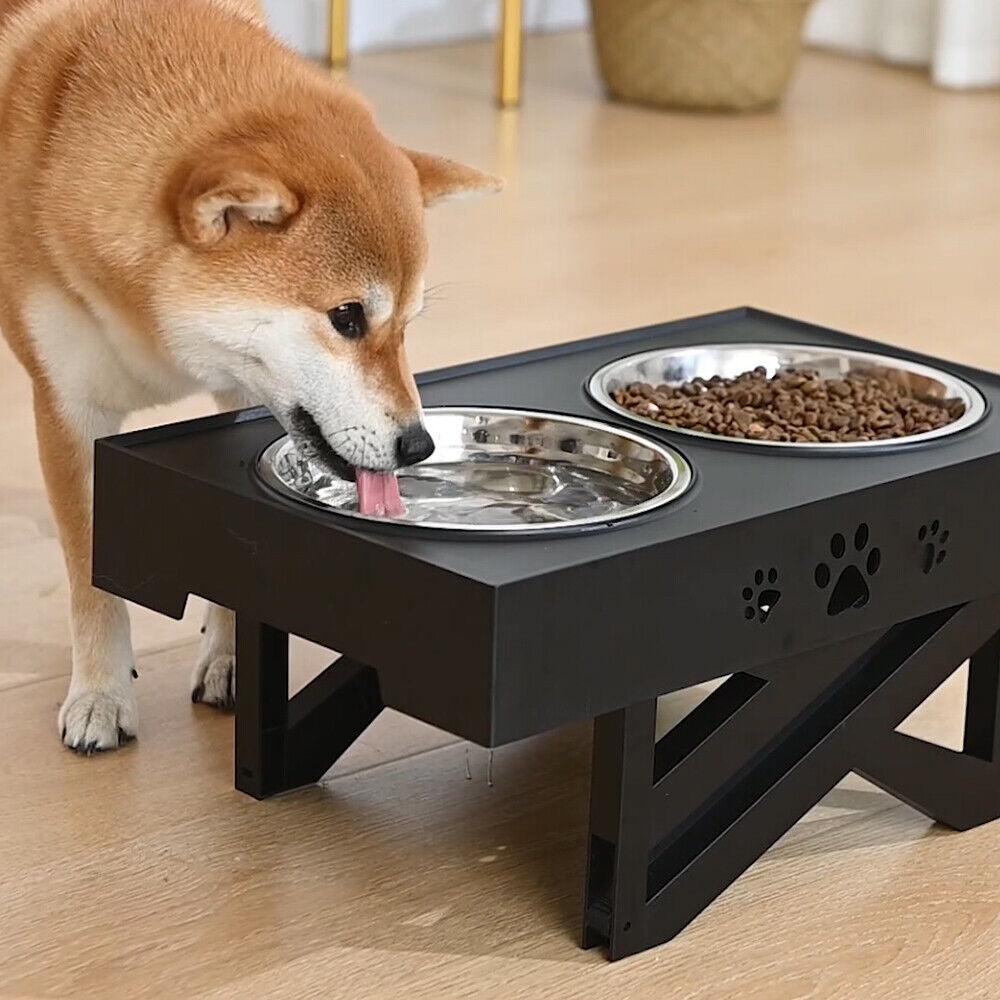 Adjustable Elevated Dog Feeder – Ergonomic Raised Pet Bowls for Small, Medium & Large DogsPet Food/Water BowlBravo Pets