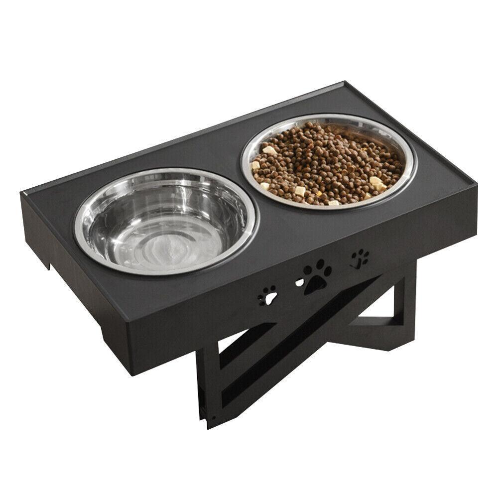 Adjustable Elevated Dog Feeder – Ergonomic Raised Pet Bowls for Small, Medium & Large DogsPet Food/Water BowlBravo Pets