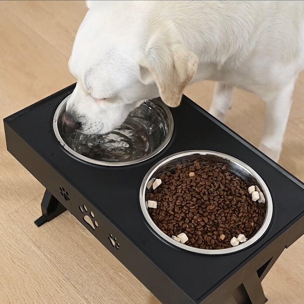 Adjustable Elevated Dog Feeder – Ergonomic Raised Pet Bowls for Small, Medium & Large DogsPet Food/Water BowlBravo Pets
