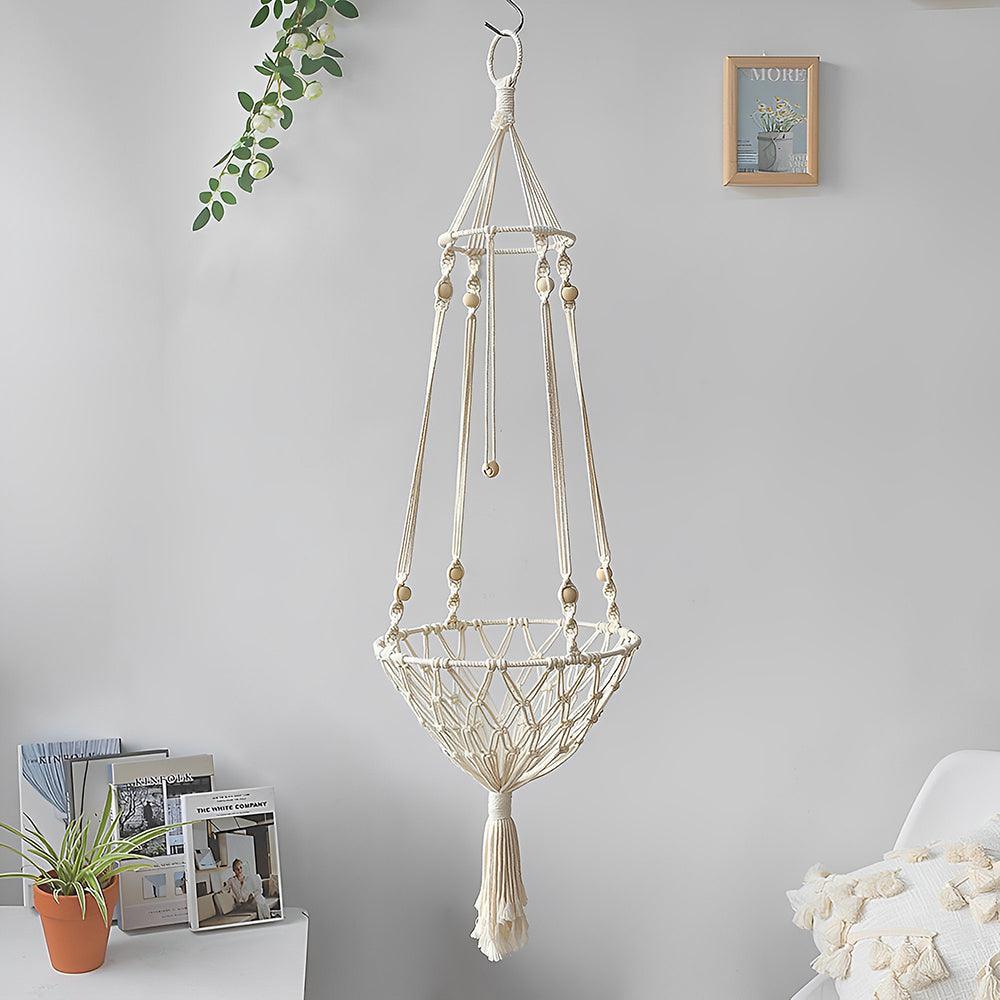 Macrame Cat Hammock - Handwoven Boho Cat Swing For Indoor/OutdoorCat HammockBravo Pets