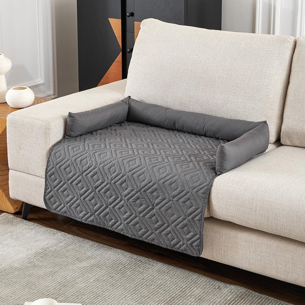 Waterproof Pet Furniture Protector with Pillow – Ultimate Comfort & Protection for Your Pet & HomePet BedBravo Pets