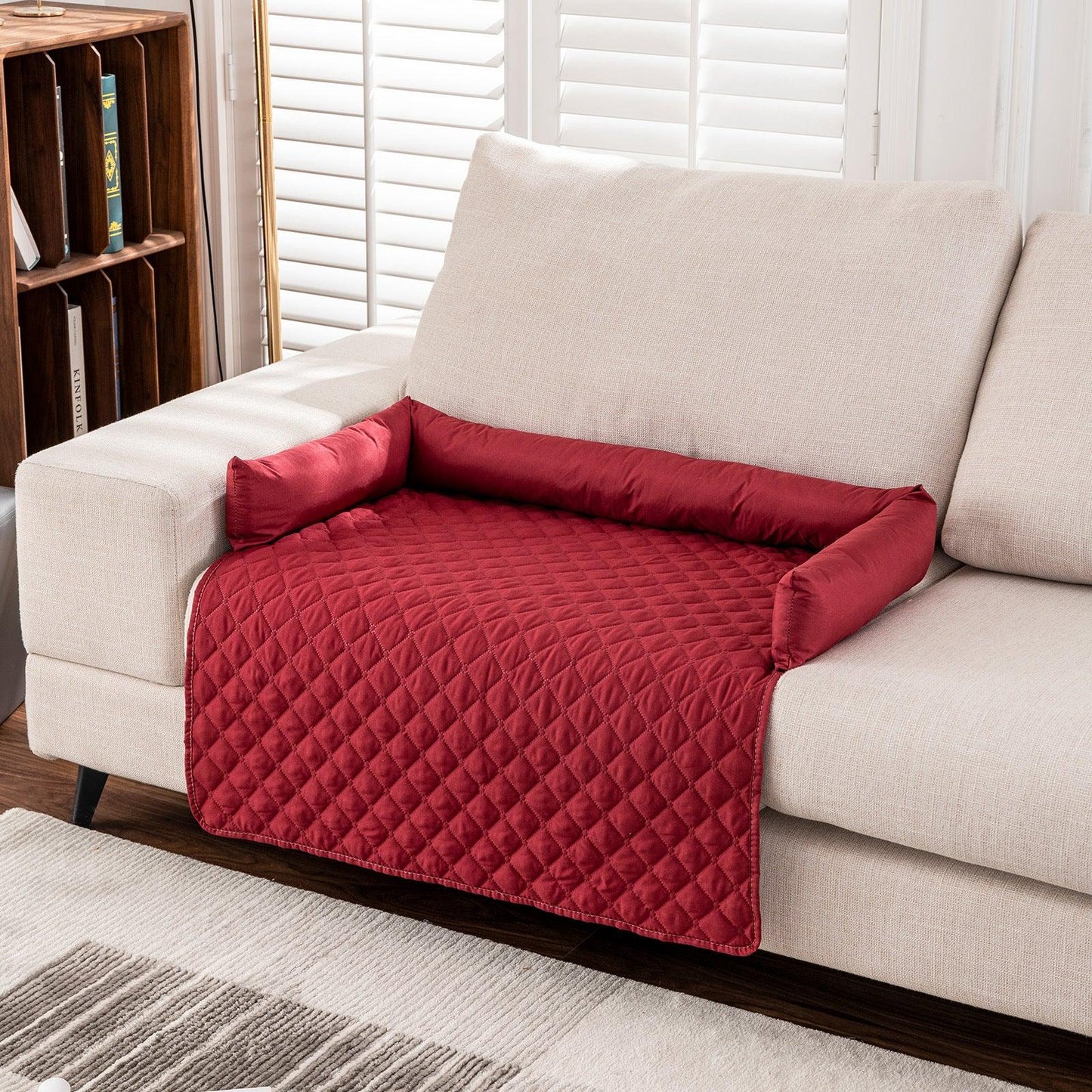Waterproof Pet Furniture Protector with Pillow – Ultimate Comfort & Protection for Your Pet & HomePet BedBravo Pets