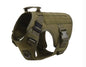 Military - Grade Tactical Dog Harness Vest – 1000D MOLLE Outdoor Vest for Working & Adventure DogsDog Tactical HarnessBravo Pets