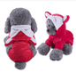 Adorable Plush Animal - Themed Pet Jumpsuit – Cosy & Warm Coral Fleece Dog OutfitDog ApparelBravo Pets