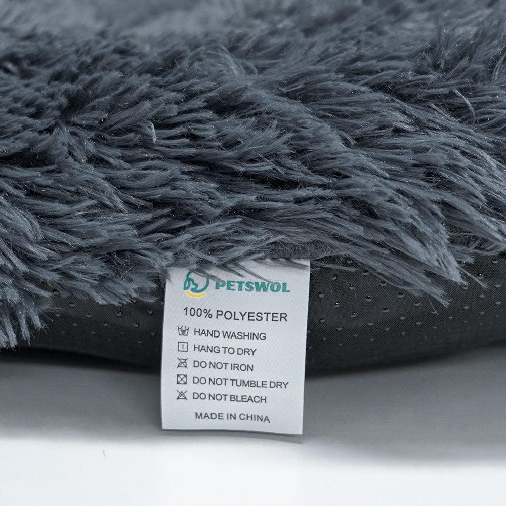 Calming Pet Bed – Fluffy Plush Dog Sofa Mat for Ultimate Comfort & Furniture ProtectionDog BedBravo Pets