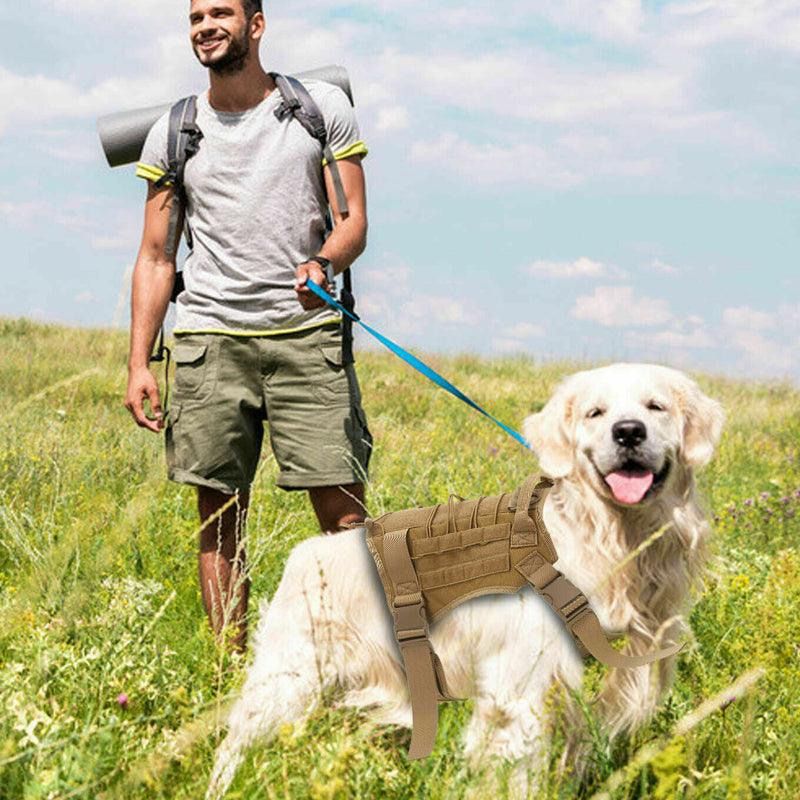 No Pull Adjustable Reflective Tactical Harness for Military Service DogsDog Tactical HarnessBravo Pets
