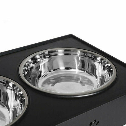 Adjustable Elevated Dog Feeder – Ergonomic Raised Pet Bowls for Small, Medium & Large DogsPet Food/Water BowlBravo Pets