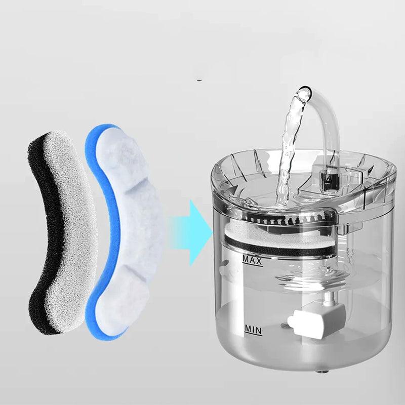 Electric Pet Automatic Sensor Water Fountain with AU Plug - Optional FiltersPet Water BowlBravo Pets