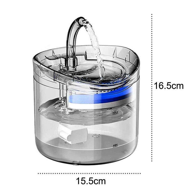 Electric Pet Automatic Sensor Water Fountain with AU Plug - Optional FiltersPet Water BowlBravo Pets