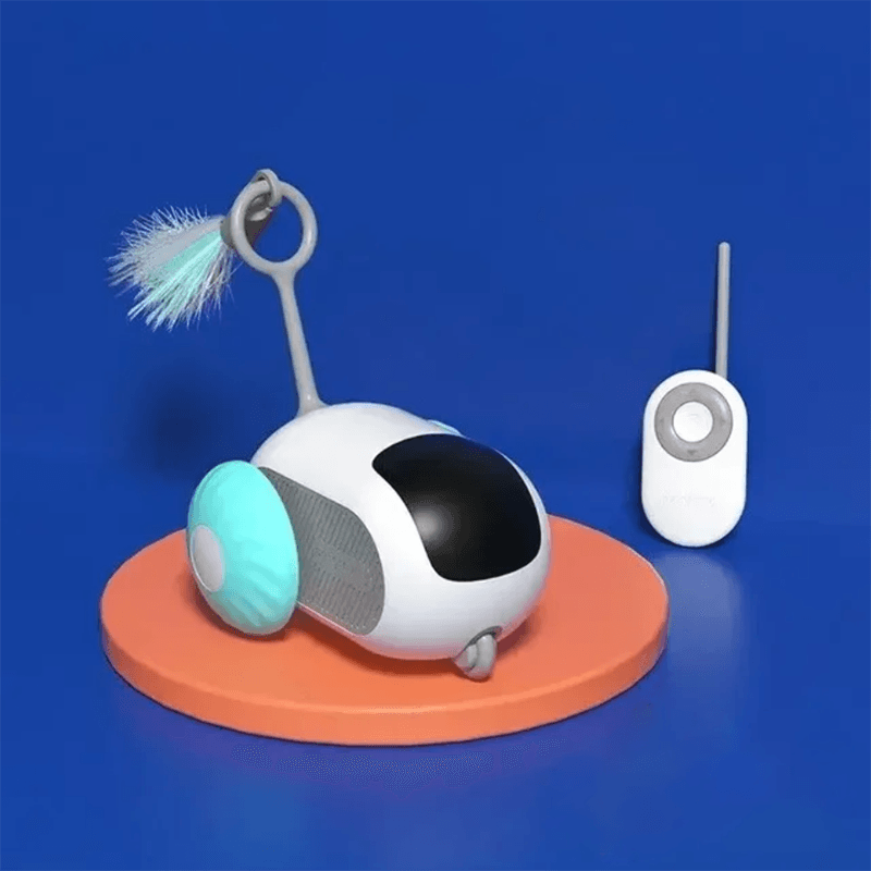 Rechargeable Interactive Remote Control Toy Car for CatsCat ToyBravo Pets