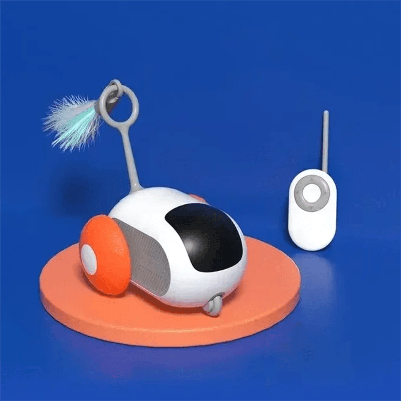Rechargeable Interactive Remote Control Toy Car for CatsCat ToyBravo Pets