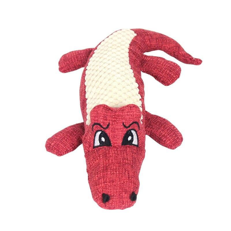 Interactive Plush Alligator Chew Toy for DogsDog ToyBravo Pets