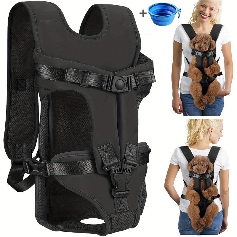 Ergonomic Pet Carrier Backpack – Comfortable & Secure for Small to Medium DogsDog BackPackBravo Pets