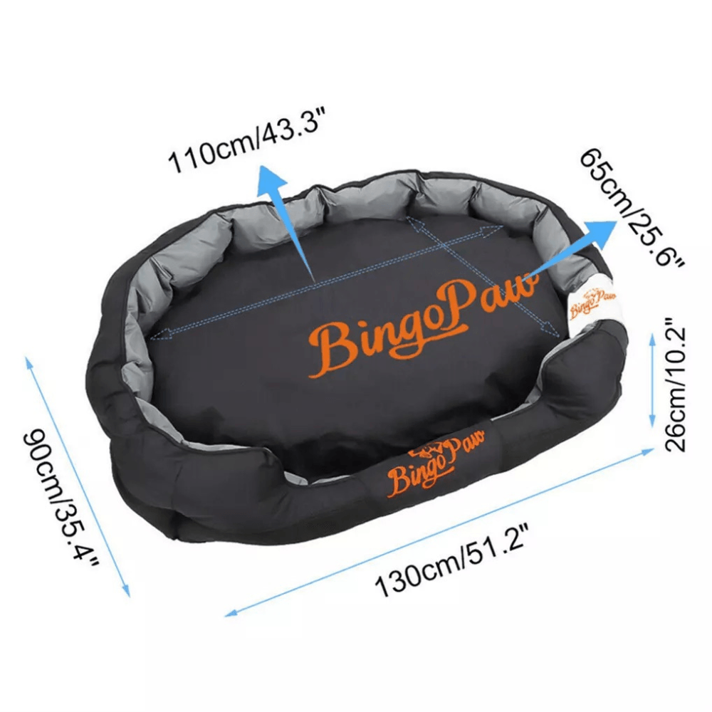 Waterproof Jumbo Orthopedic Sofa Dog Bed Pet Mat KennelDog BedBravo Pets