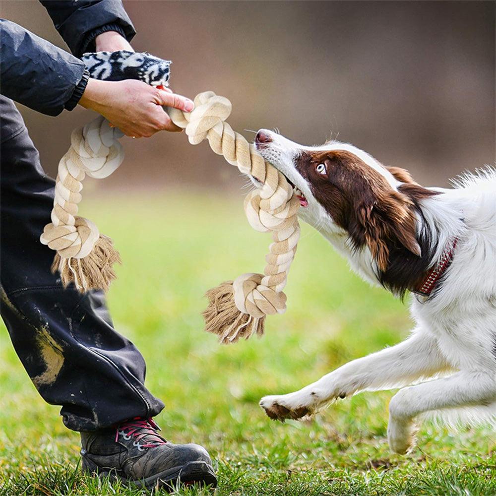 Dog Rope Toy for Dogs Who Love to Chew | Safe and Durable for Large and Medium DogsDog ToyBravo Pets