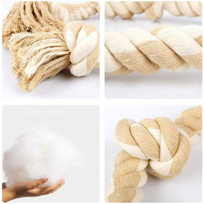 Dog Rope Toy for Dogs Who Love to Chew | Safe and Durable for Large and Medium DogsDog ToyBravo Pets