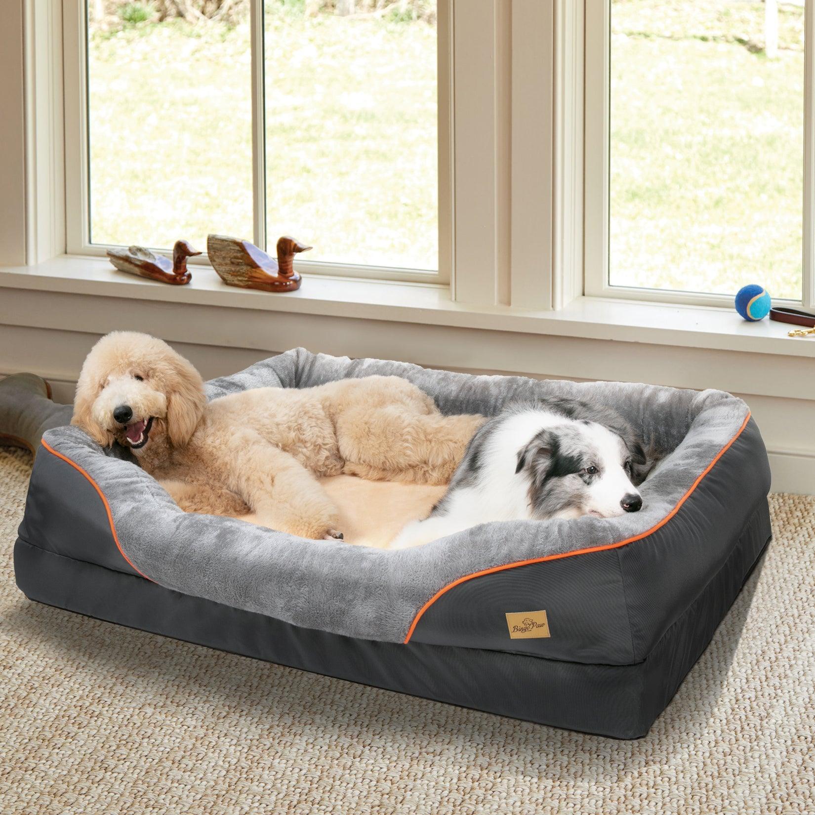 Orthopedic Dog Bed Elevated Cushion Warm Waterproof MattressDog BedBravo Pets