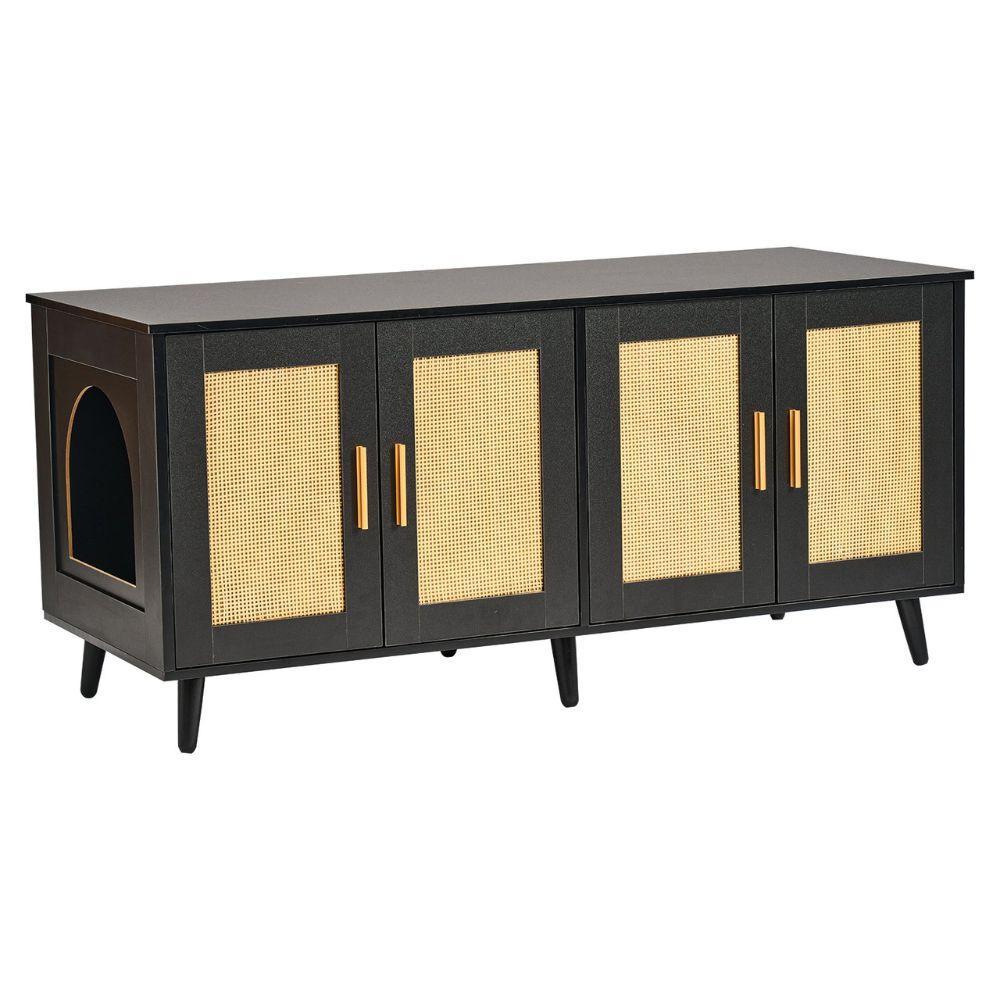 Cat Litter Box Enclosure for 2 Cats Litter Box FurnitureCat Litter BoxBravo Pets