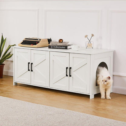 Cat Litter Box Enclosure for 2 Cats Litter Box FurnitureCat Litter BoxBravo Pets