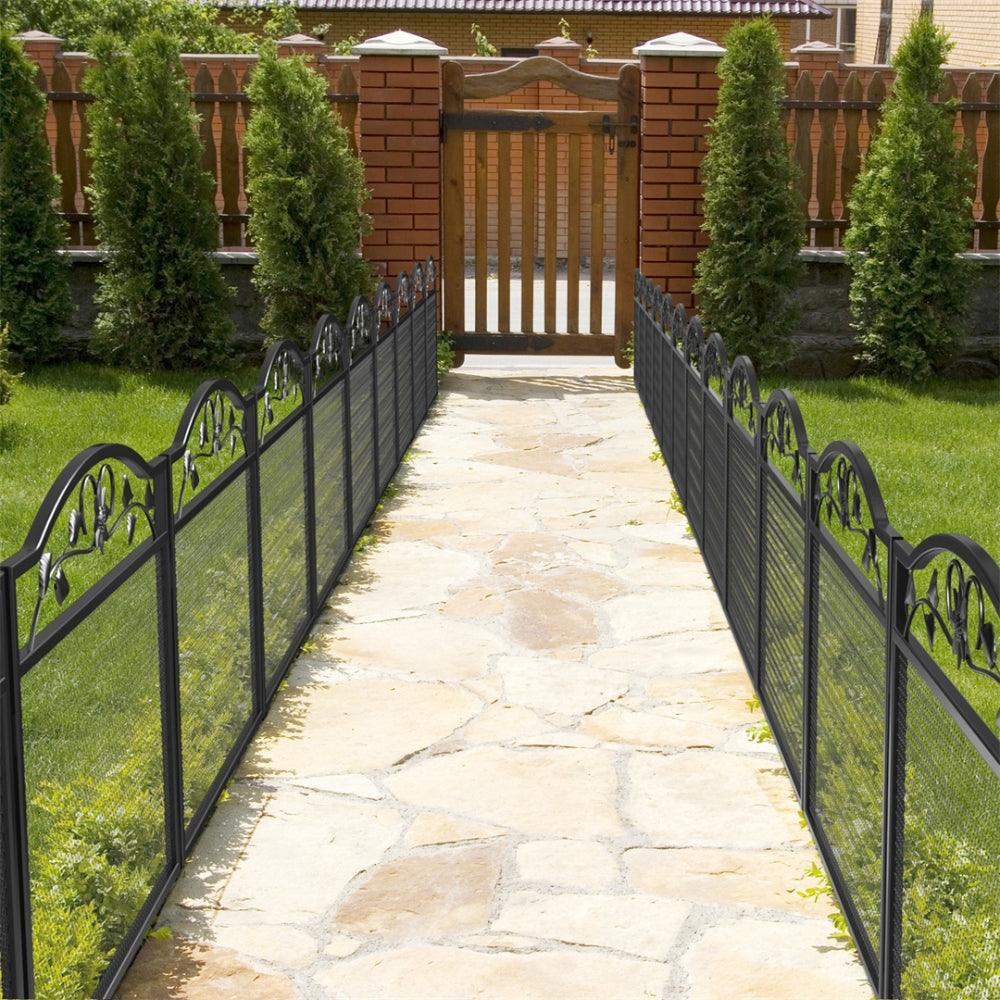 Dog Fence Animal Pet Playpen Barrier Garden Fence for Outdoor GardenPet FenceBravo Pets