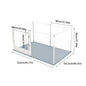 Premium Clear Acrylic Pet Whelping Pen with Waterproof Floor PadPet EnclosureBravo Pets