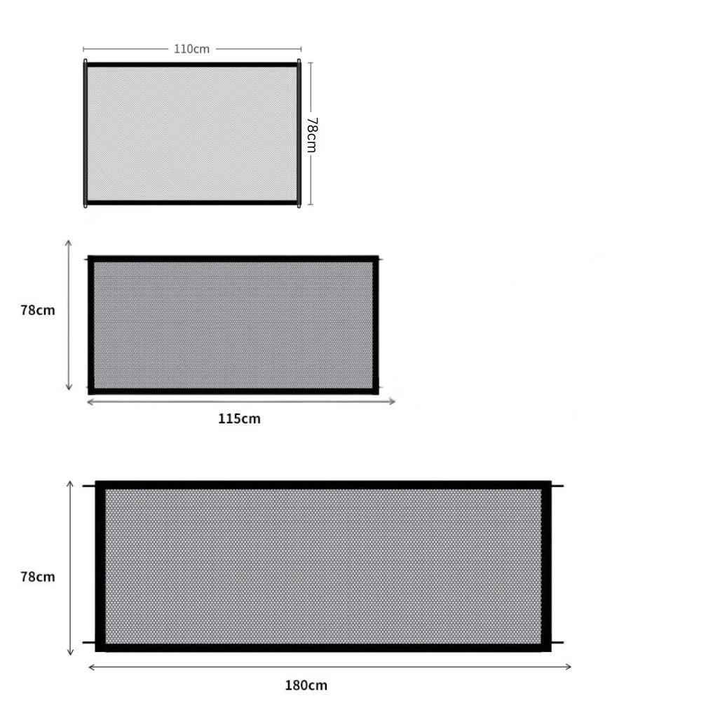 Pet Dog Barrier Fences Breathable Mesh Playpen For Dog Safety FencePet EnclosureBravo Pets