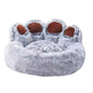 Fluffy Plush Dog Bed Paw BedGeneral ProductBravo Pets