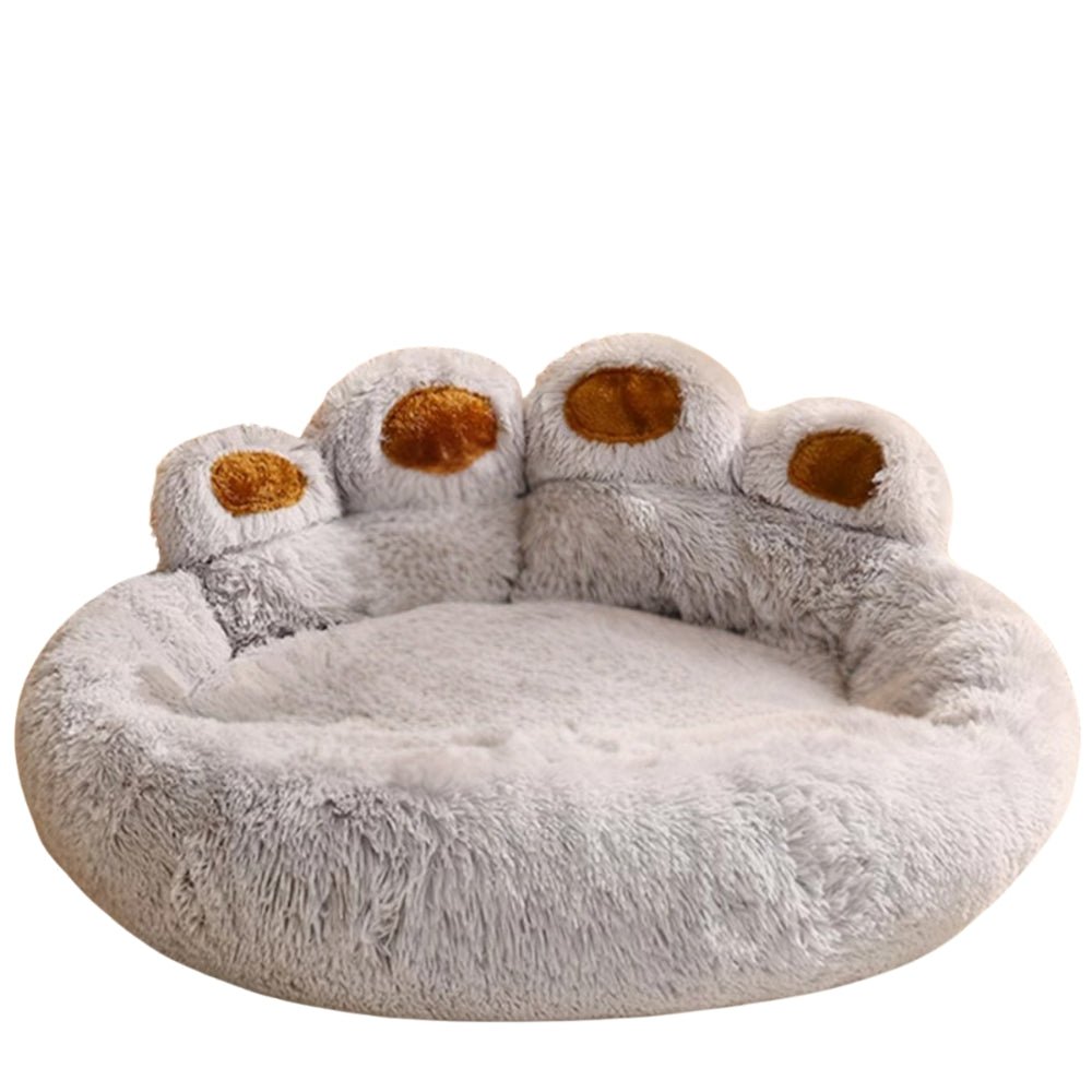 Fluffy Plush Dog Bed Paw BedGeneral ProductBravo Pets
