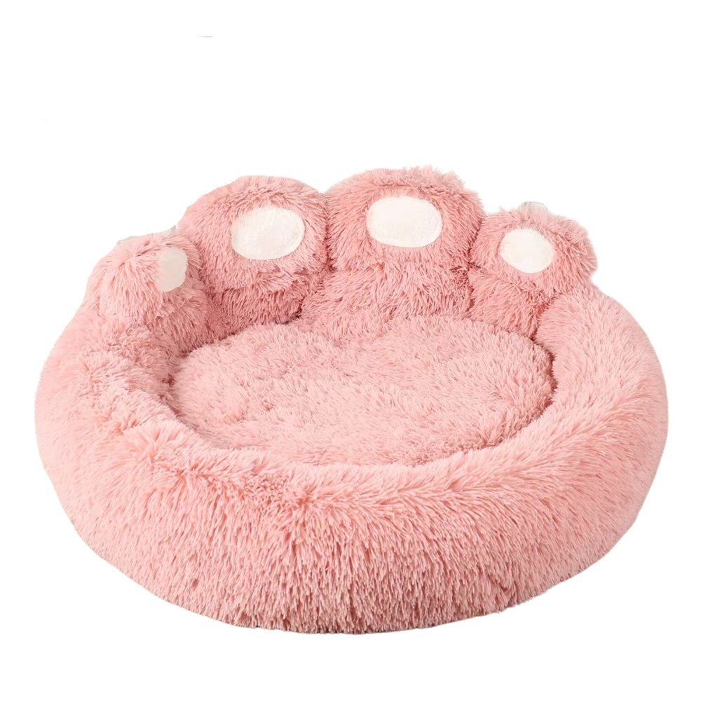 Fluffy Plush Dog Bed Paw BedGeneral ProductBravo Pets