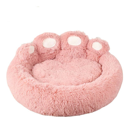 Fluffy Plush Dog Bed Paw BedGeneral ProductBravo Pets