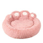 Fluffy Plush Dog Bed Paw BedGeneral ProductBravo Pets