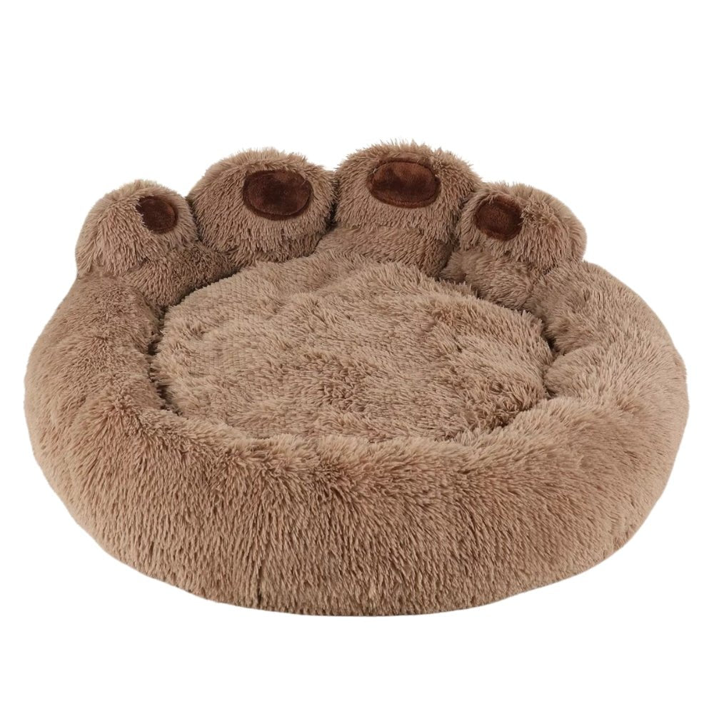 Fluffy Plush Dog Bed Paw BedGeneral ProductBravo Pets