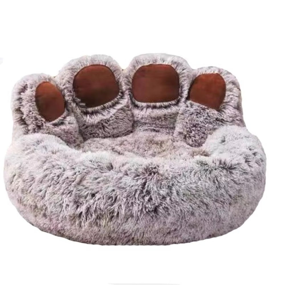 Fluffy Plush Dog Bed Paw BedGeneral ProductBravo Pets