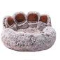 Fluffy Plush Dog Bed Paw BedGeneral ProductBravo Pets