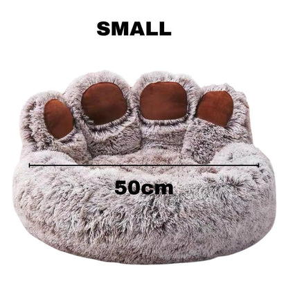 Fluffy Plush Dog Bed Paw BedGeneral ProductBravo Pets