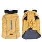 Warm Padded Dog Puffer Jacket with Reflective Stripes – All - Season Comfort & SafetyDog ApparelBravo Pets