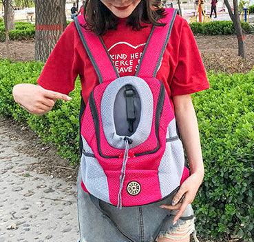 Breathable Pet Carrier Backpack – Comfortable & Portable Chest Bag for Small Dogs & CatsDog BackPackBravo Pets