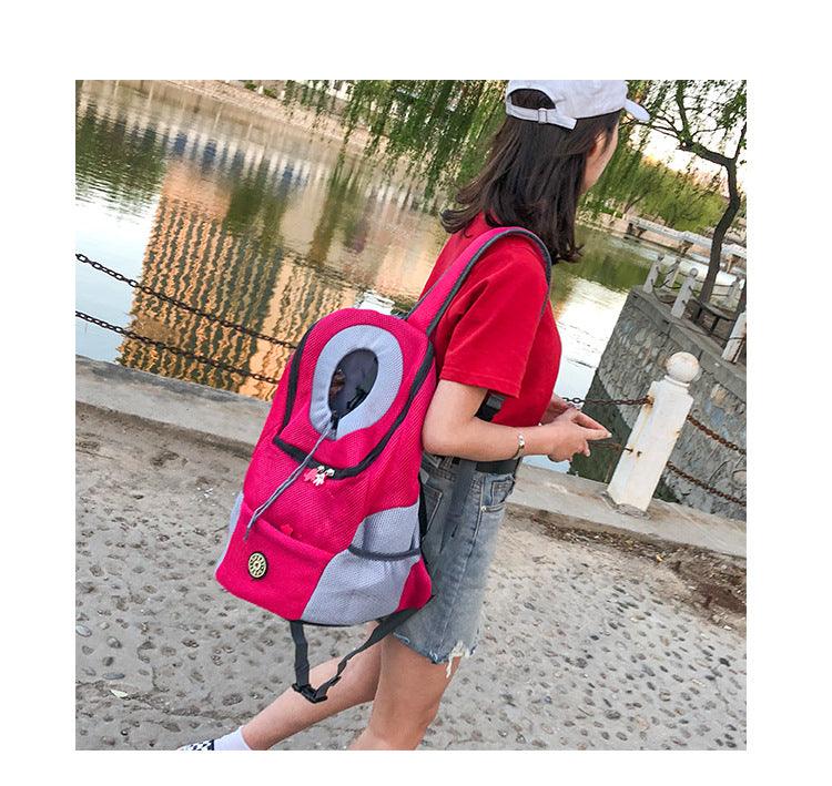 Breathable Pet Carrier Backpack – Comfortable & Portable Chest Bag for Small Dogs & CatsDog BackPackBravo Pets