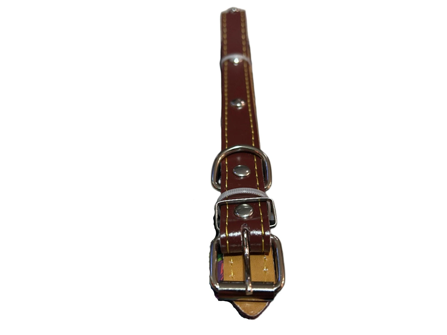 Premium Adjustable Leather Dog Collar – 46cm | Durable & Stylish for Active DogsDog CollarBravo Pets