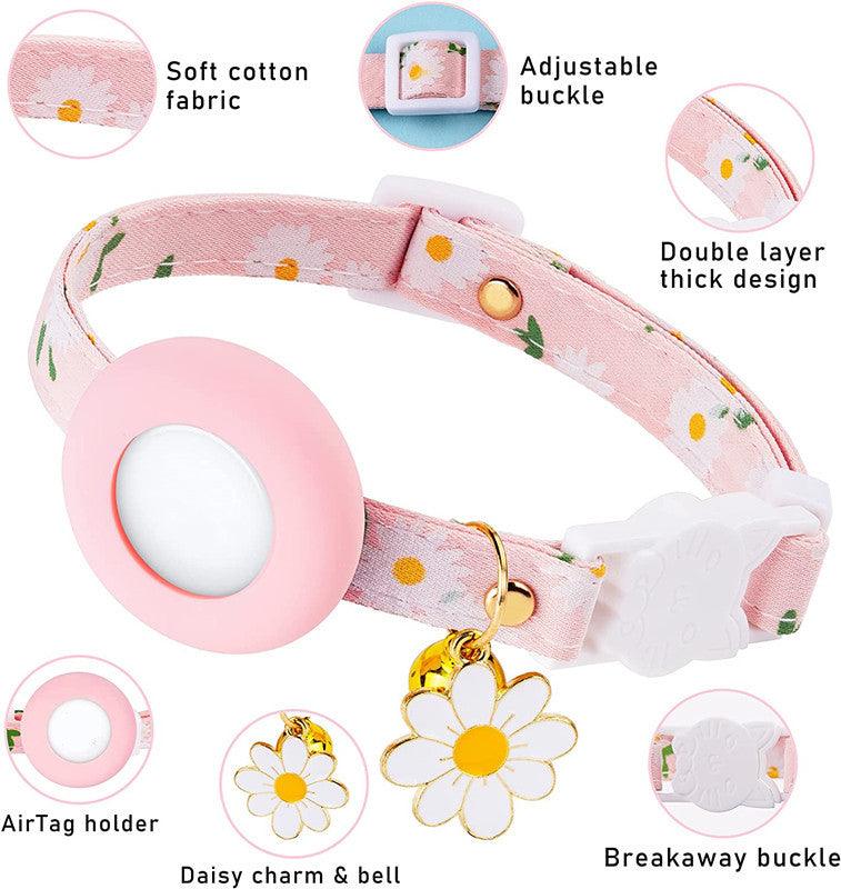 Breakaway AirTag Cat Collar – Stylish, Safe & TrackableCat CollarBravo Pets