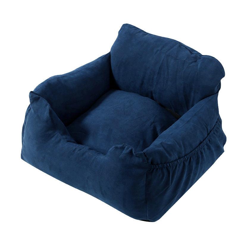 Luxury Pet Car Booster Seat – Safe, Comfortable & Waterproof Travel Bed for Small to Medium PetsPet Car CarrierBravo Pets