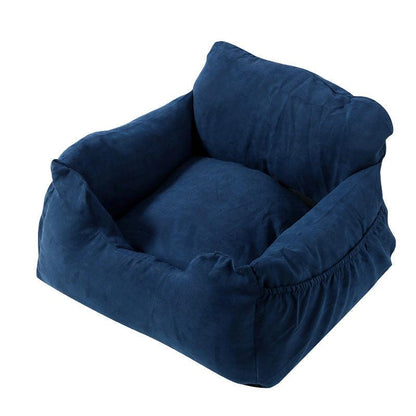 Luxury Pet Car Booster Seat – Safe, Comfortable & Waterproof Travel Bed for Small to Medium PetsPet Car CarrierBravo Pets