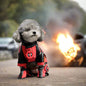 Ultimate Superhero Dog Costume – Premium Jumpsuit & Shoe Covers for PetsDog ApparelBravo Pets
