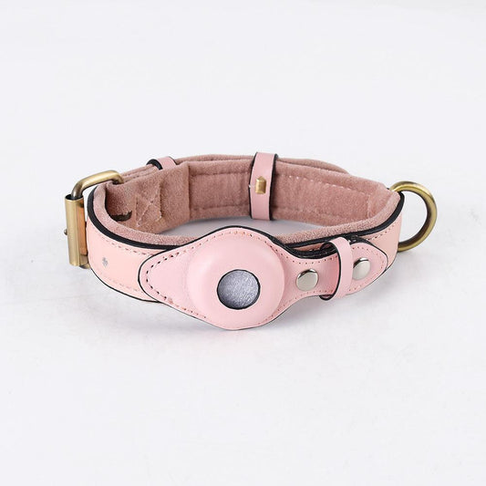 Adjustable AirTag Pet Collar – Secure GPS Holder for Dogs & CatsDog CollarBravo Pets